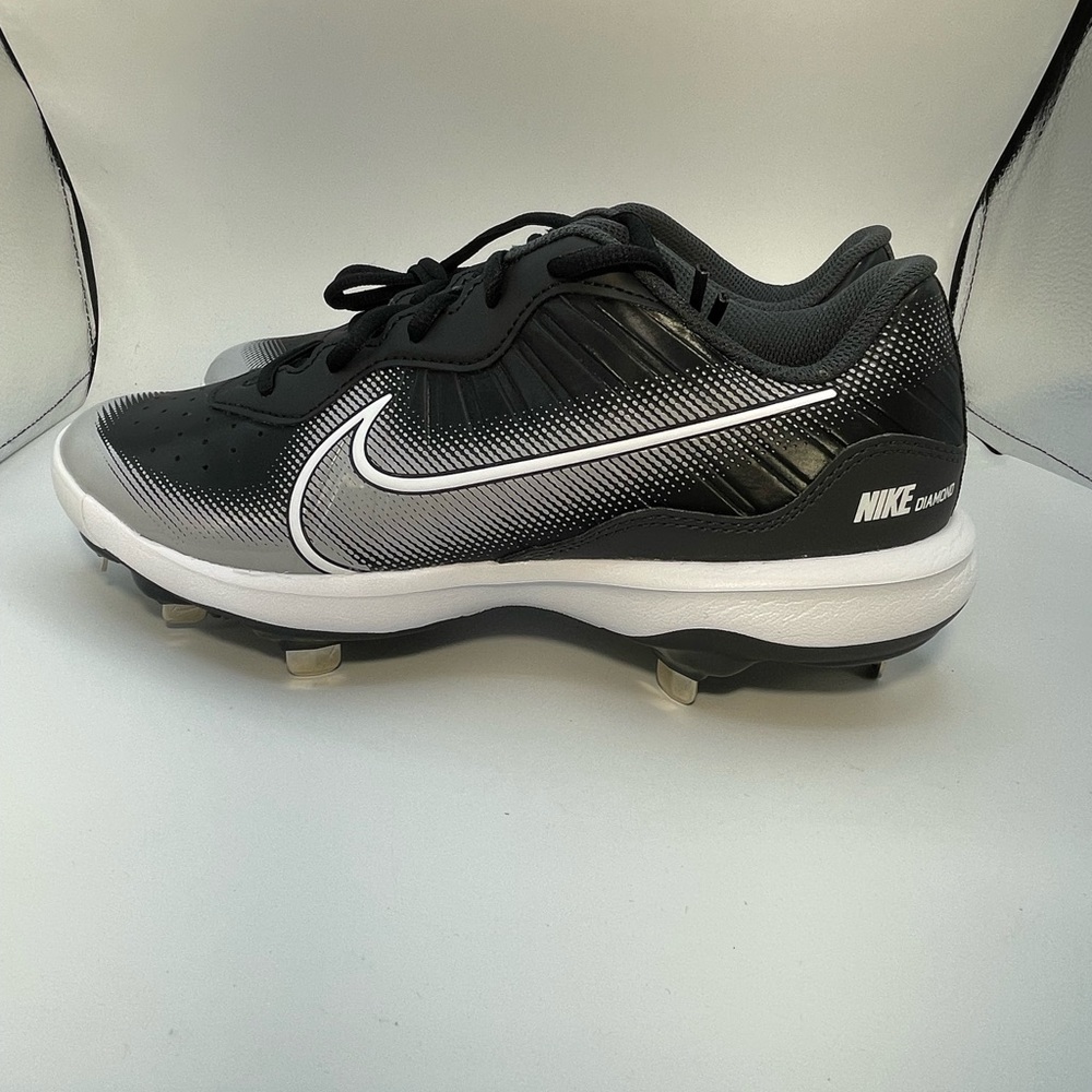 Nike Alpha Huarache Varsity 4 Low Mens Metal Baseball Cleats DJ6516-010 Size 13